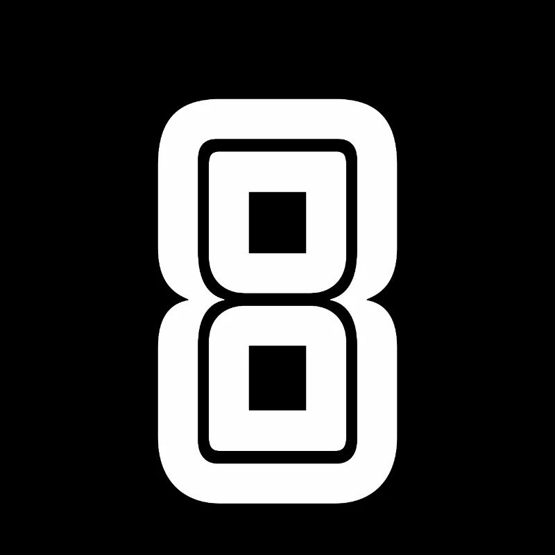 Jersey number 8 – 8th anniversary gift