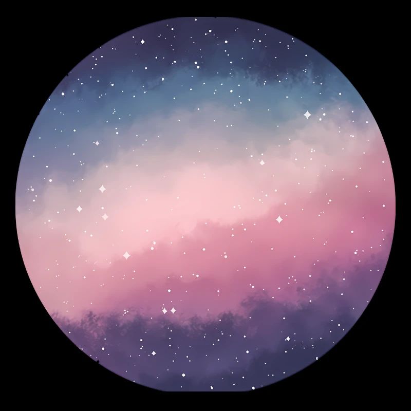 Galaxy Cloud Sky Print