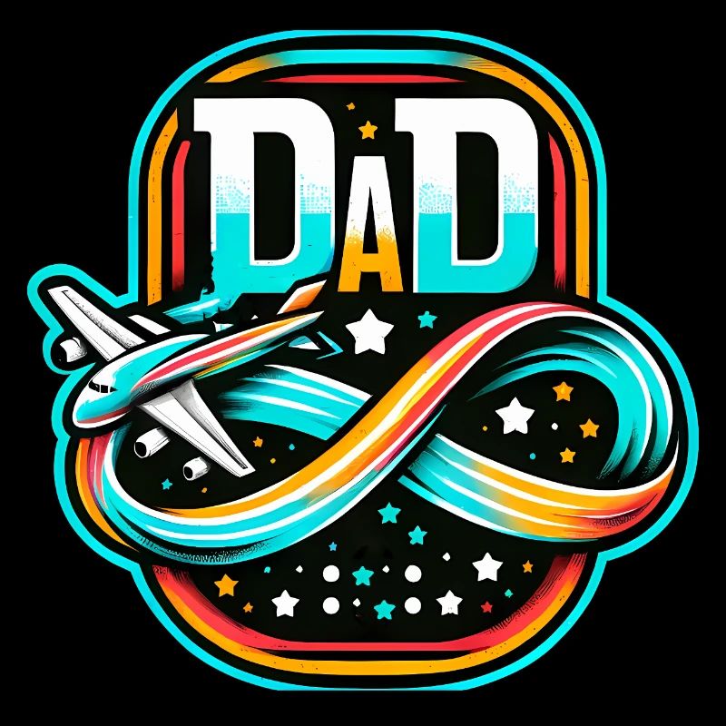 Dad Flight Emblem, Pilot Father 