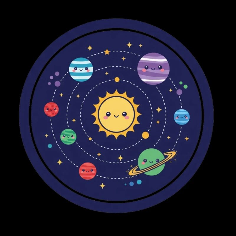 Conception joyeuse du système solaire