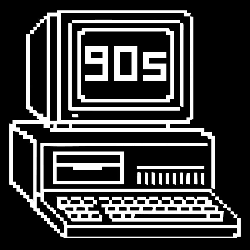 Retro 90s Console Pixel Art