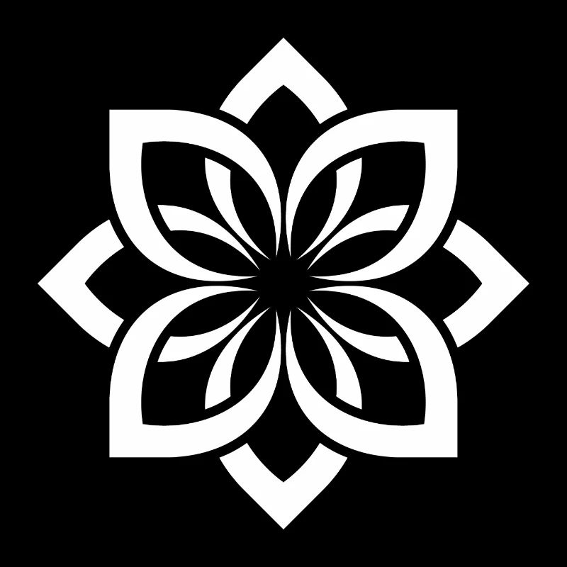 White Blossom Mandala Chogan