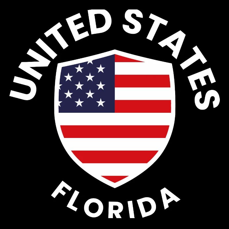 Patriotic US Shield Flag