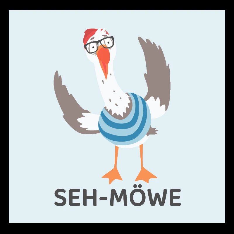 SEH-MÖWE – Mouette drôle