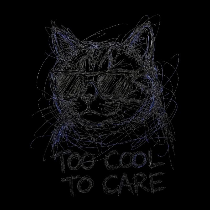 Cool de chat avec lunettes de soleil