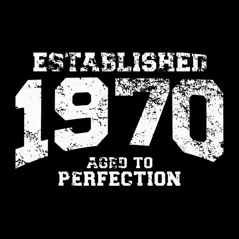 established 1970 - aged to perfection (uk)