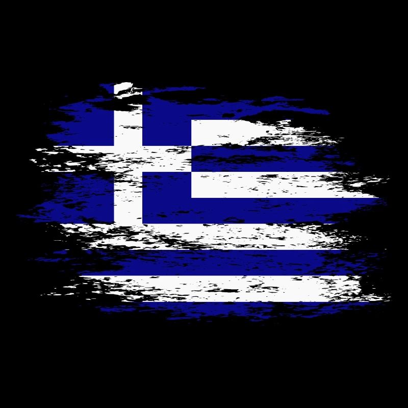 Greece flag used