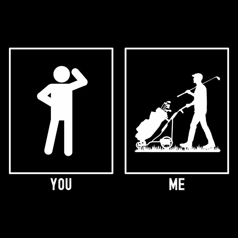 Sie - Ich - Golftasche