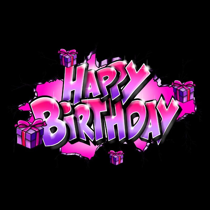GRAFFITI HAPPY BIRTHDAY