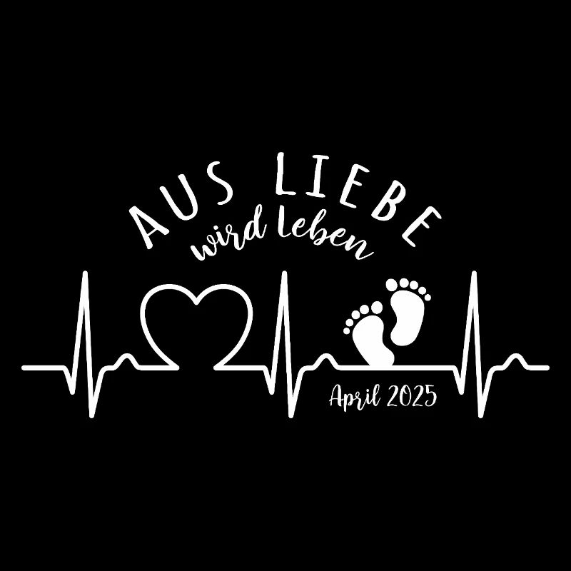 Aus Liebe wird Leben - EKG Kurve, Baby, April 2025
