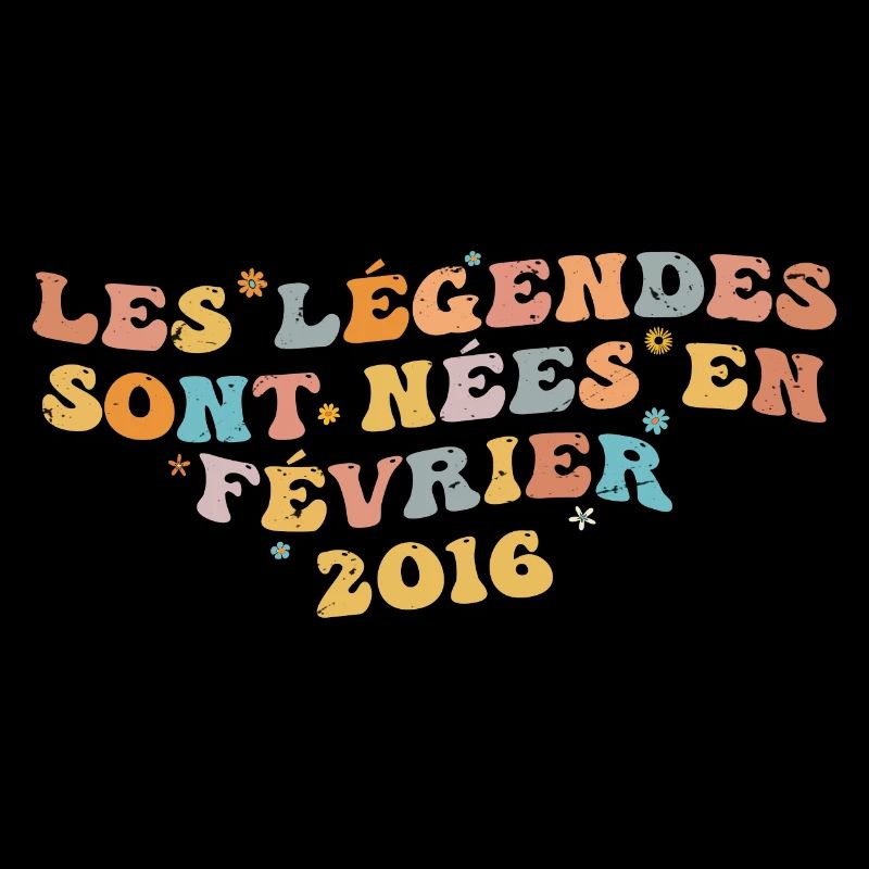 Février Né(e) en 2016 | Cadeau D'anniversaire