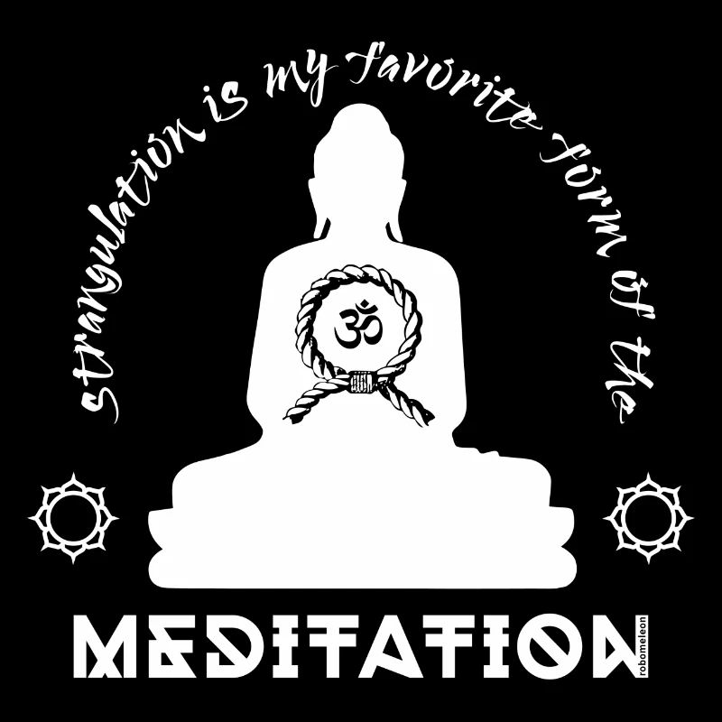 Strangulation X Meditation white