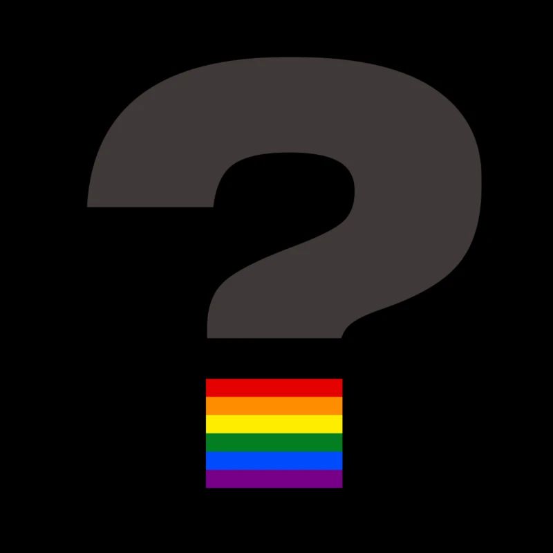 Graphique du point d’interrogation de la fierté