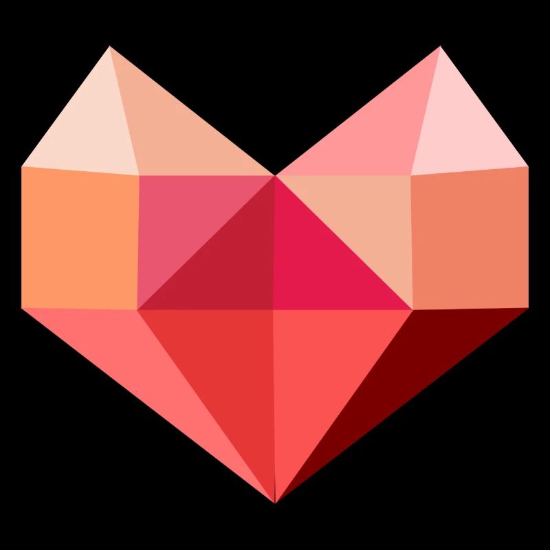 Herz rosa