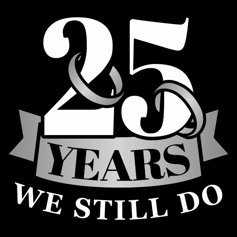 Silver wedding anniversary