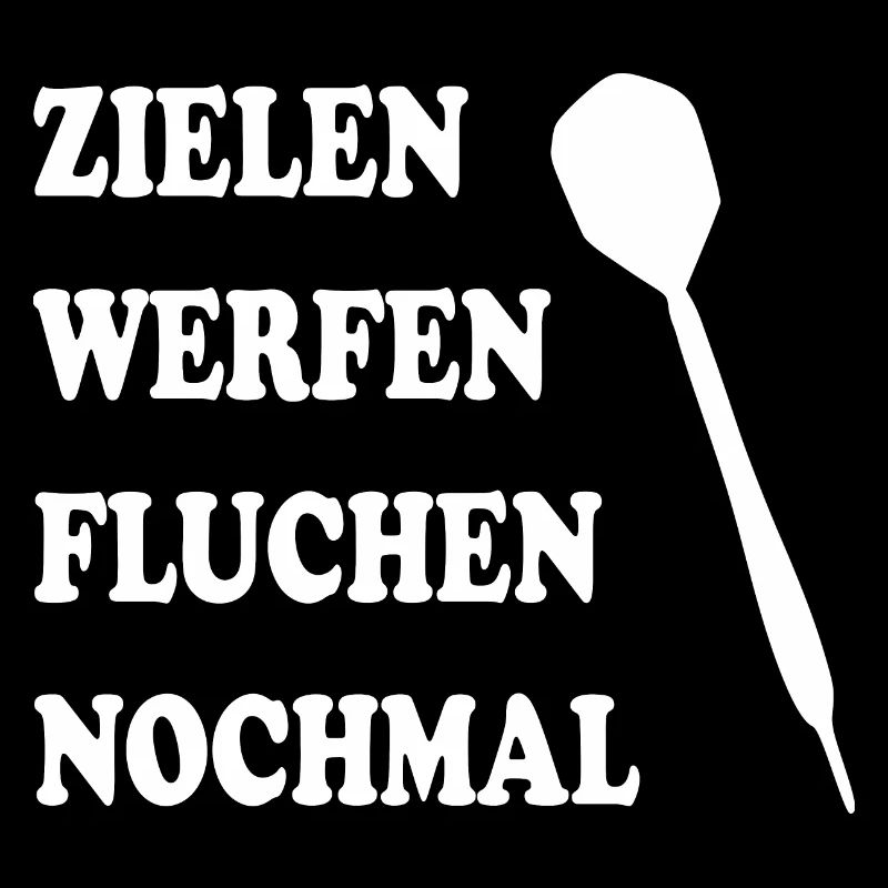 Dart Pfeil Witz Spruch Dartspieler Geschenk Idee