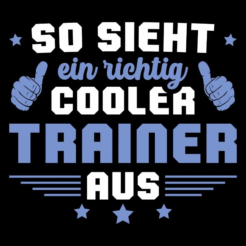 Fußballtrainer Richtig Cooler Personal Trainer
