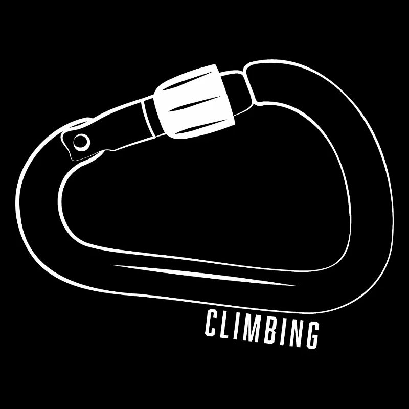 MOUSQUETON CLIMBING BLANC