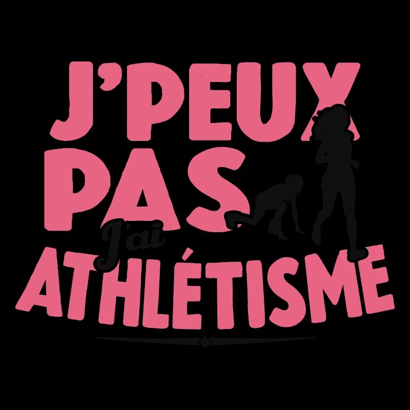 Je Peux Pas J'ai Athlétisme Cadeau De Sport