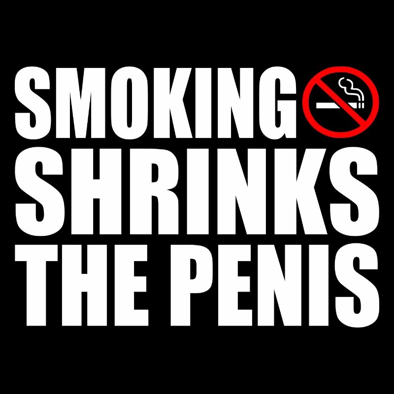 Smoking shrinks the penis