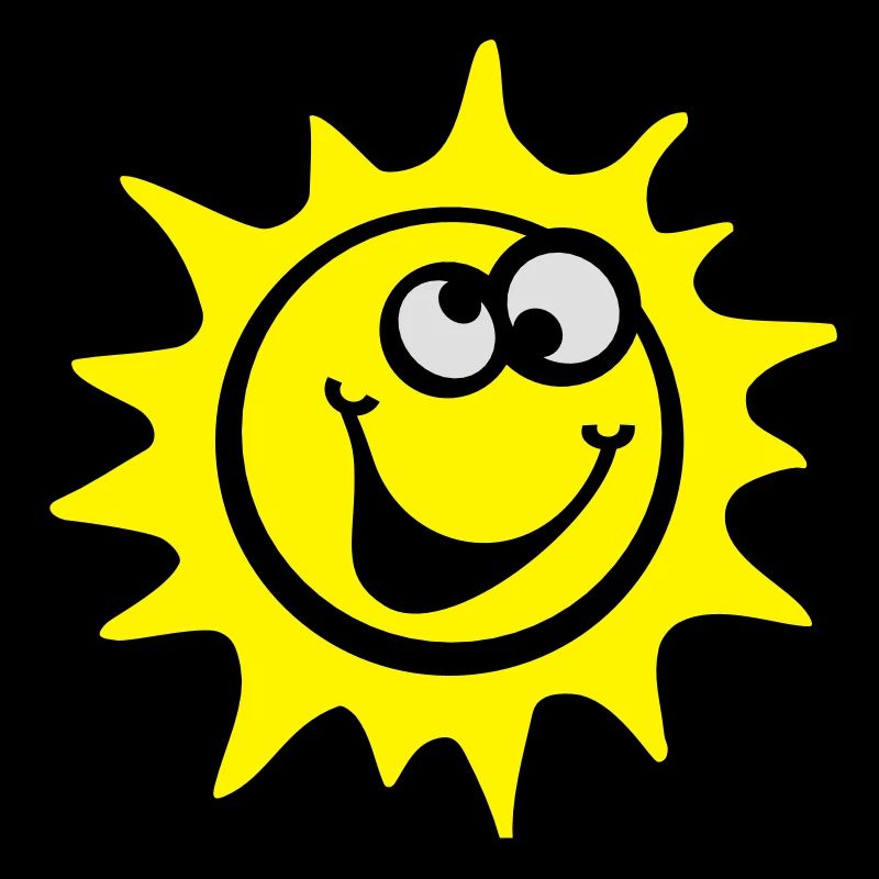 sonne 3c smiley / comic style