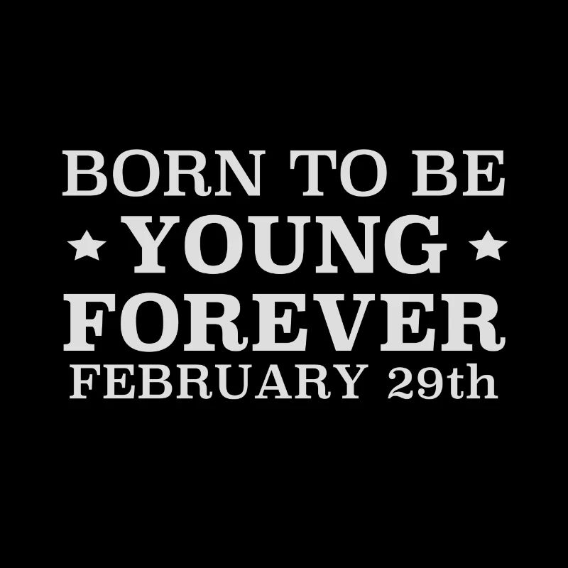 Né dans l'année bissextile