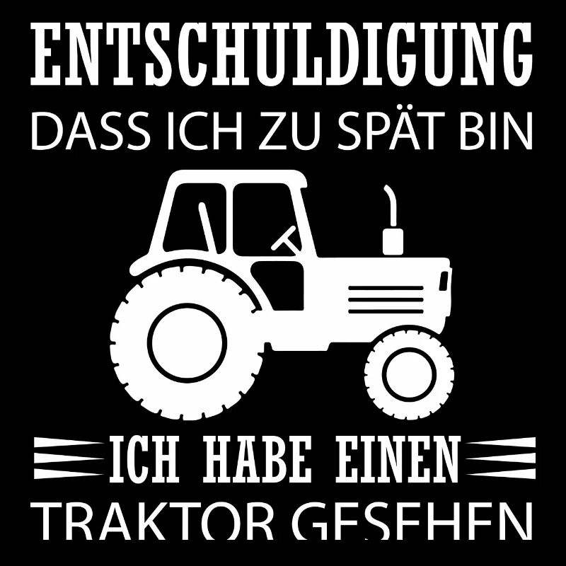 Ich habe einen Traktor gesehen
