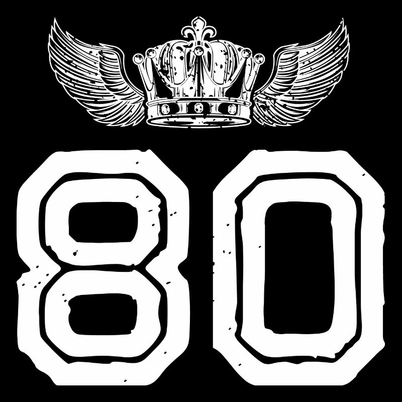 80 Zahl Krone