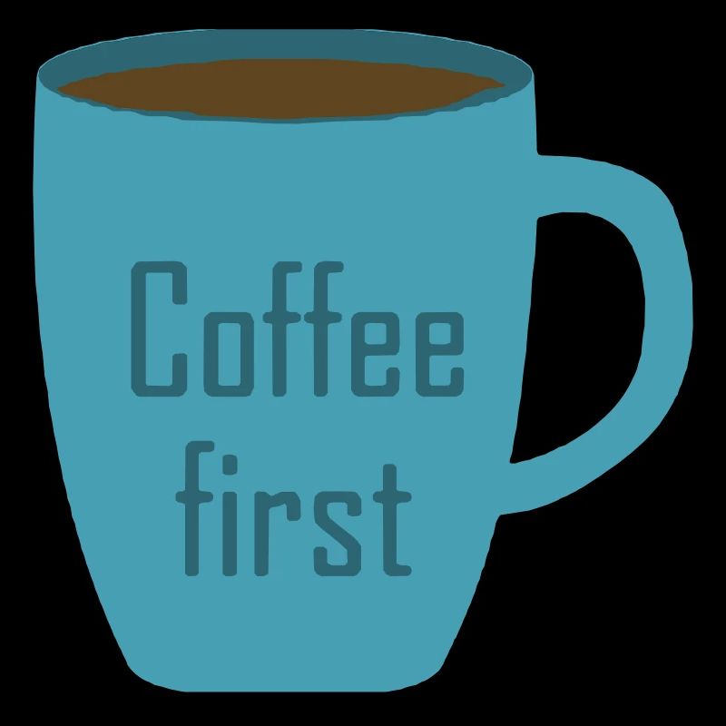 Coffee first