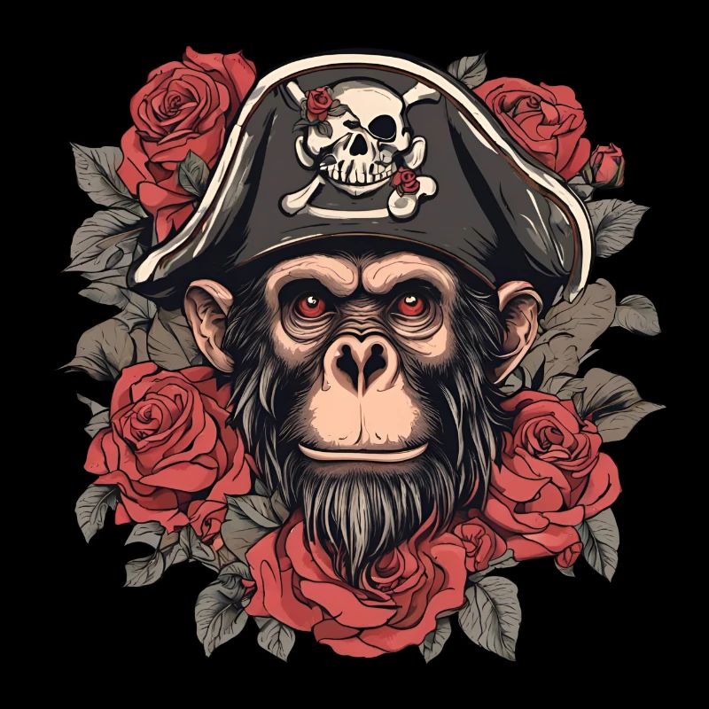 Singe pirate