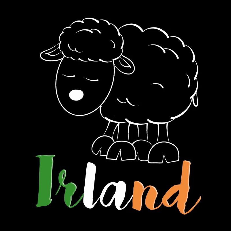Ireland Sheep (Colorful Version)