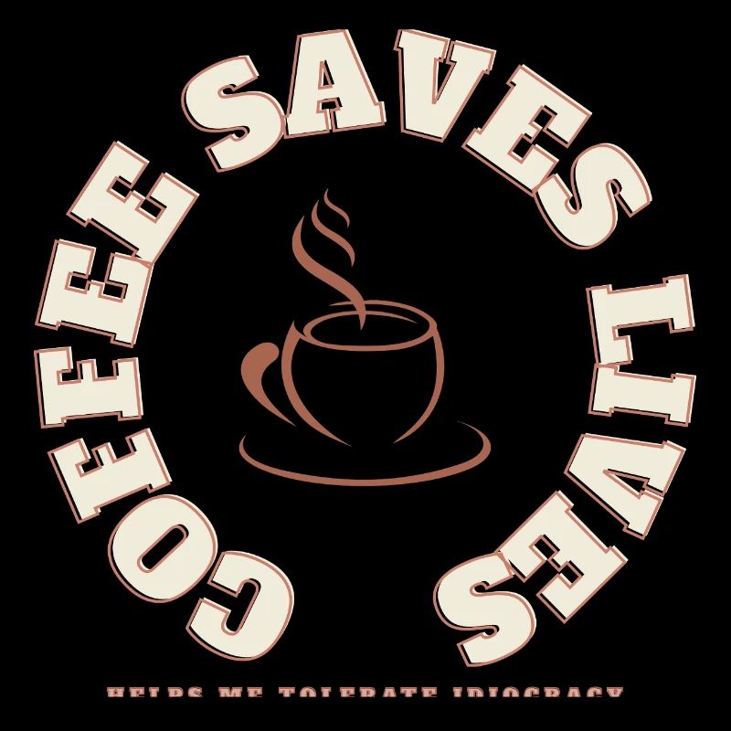Kaffee rettet den Tag: Kaffee rettet Leben