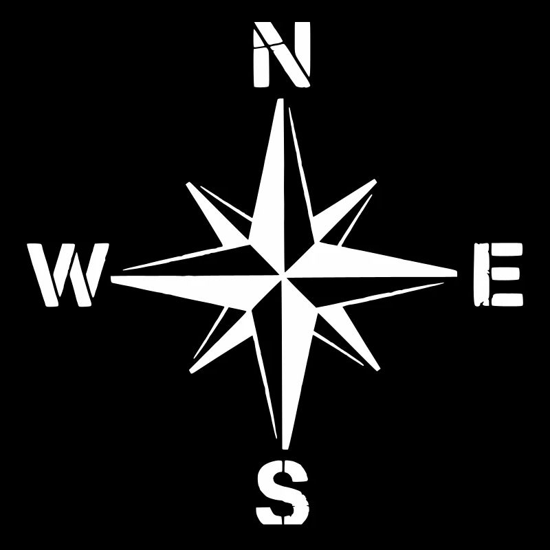 Kompass Windrose Clean Navigation