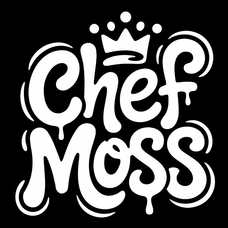 Chef Moss Graffiti-Logo
