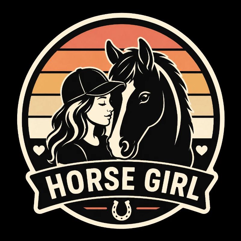 fille cheval