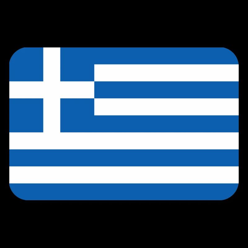 GREECE FLAG round corner 400 dpi