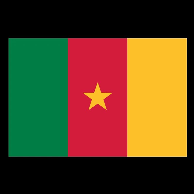 Drapeau Cameroun - Cameroon flag - Kamerun flagge