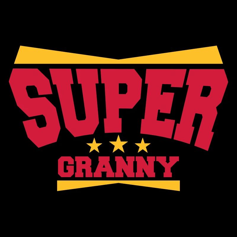 Super Granny Grandma Logo