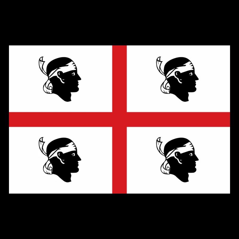 Drapeau de la Sardaigne