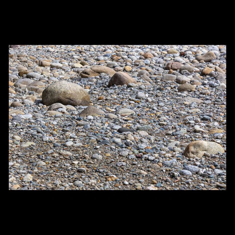 Beach pebbles