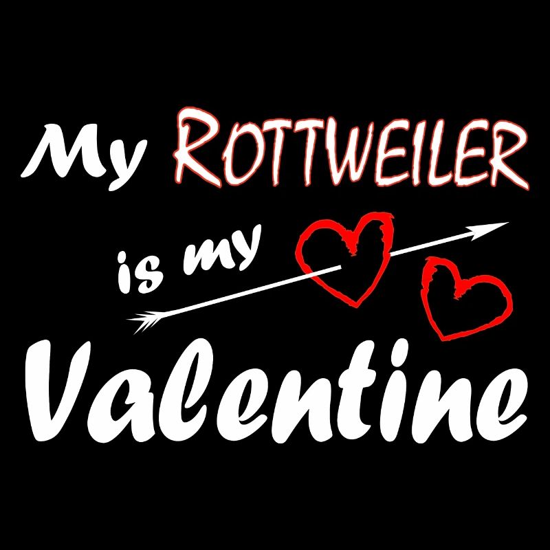 Mon Rottweiler est mon Valentin
