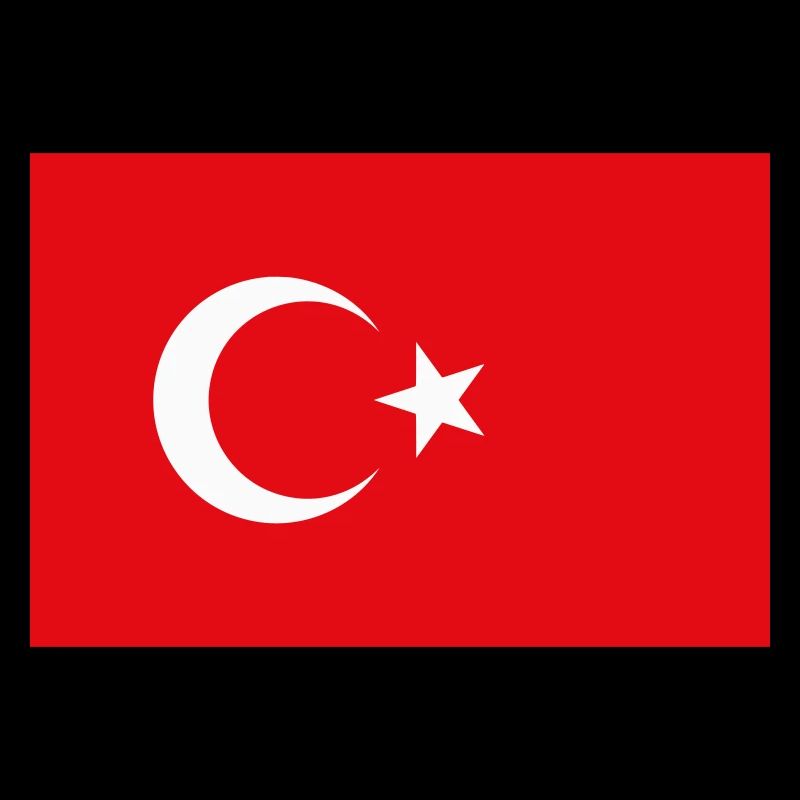 Turkey flag / Drapeau Turquie