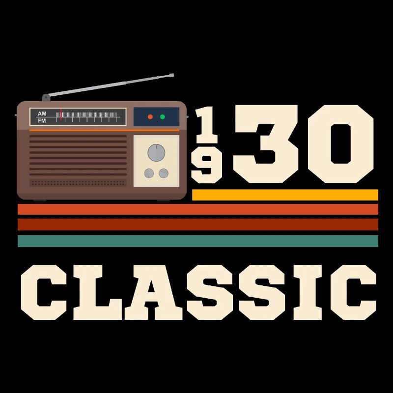 Anniversaire 1930 retro classic