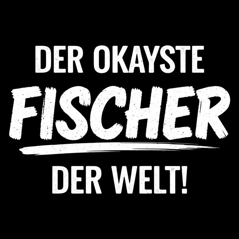 Fischer Angler Spruch Geschenkidee