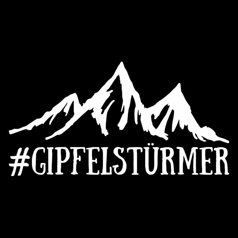Berge Wandern Gipfel Spruch Geschenk