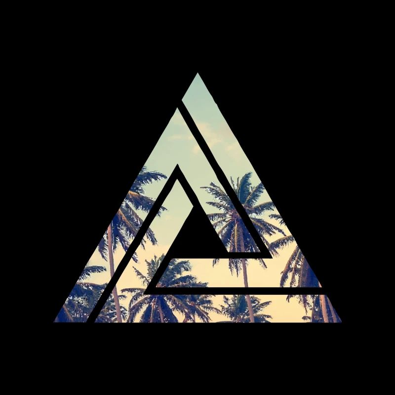 Beach Palm Trees Summer Gift