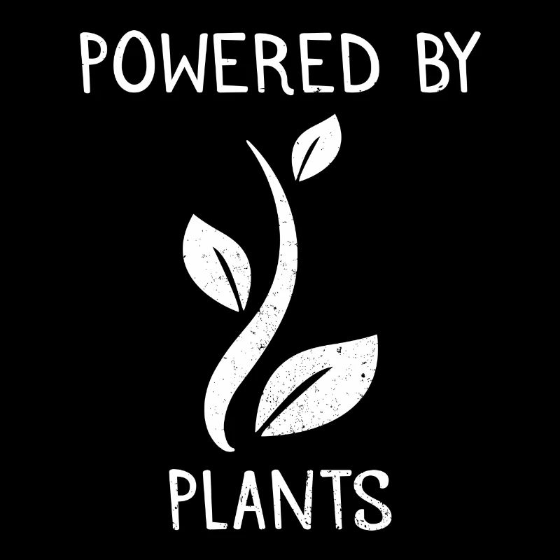 Powered by Plants Vegan Geschenk