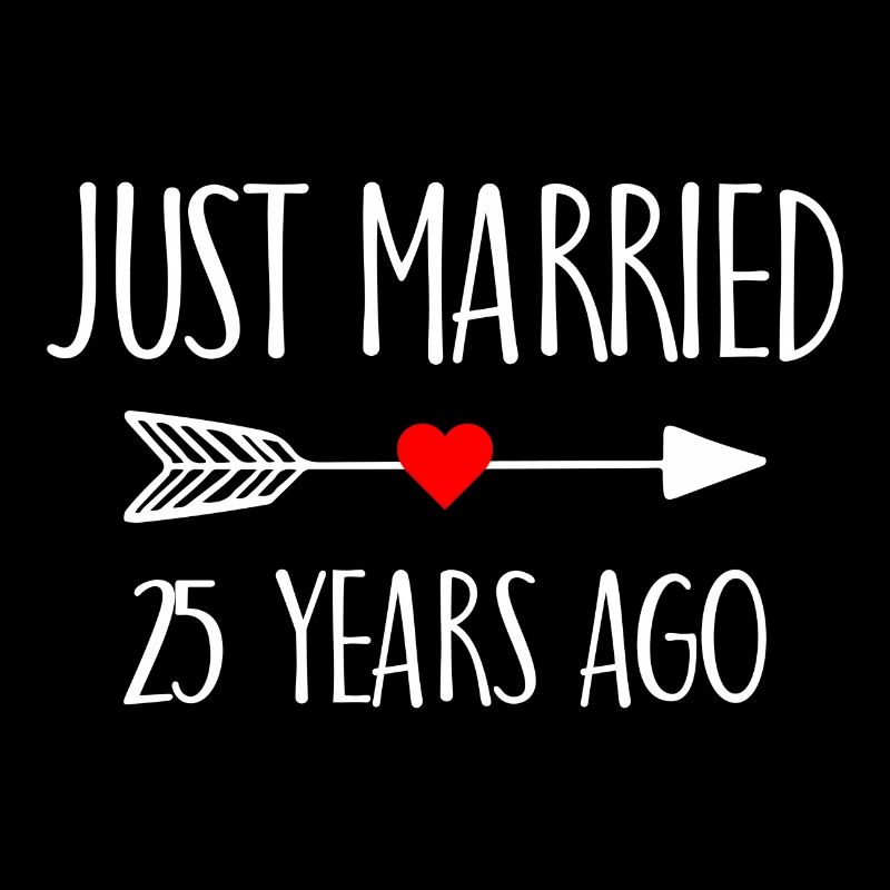 Just Married 25 years ago Married gift