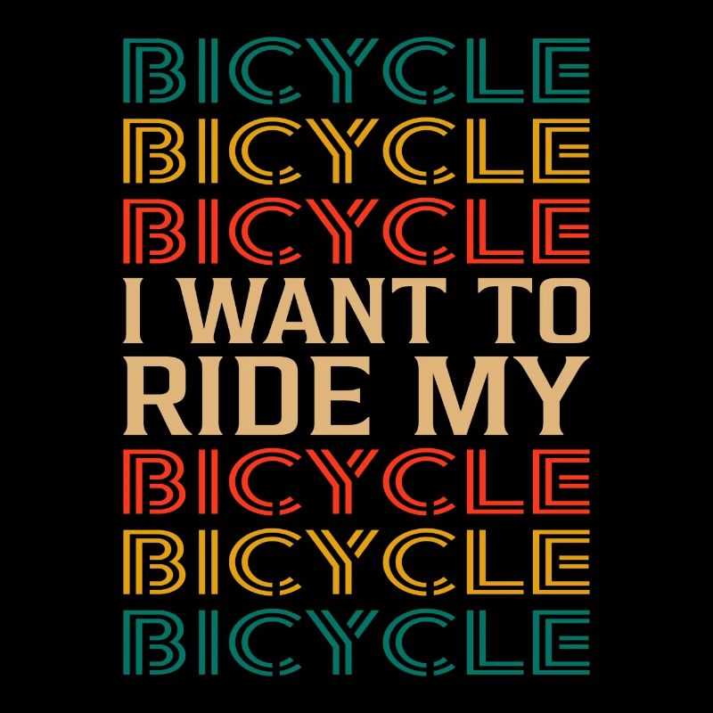 I want to ride my Bicycle Bicycle gift