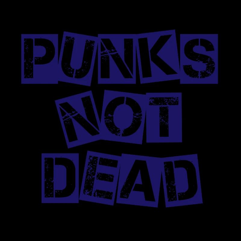 Punks not dead punk rock punk anarchy gift